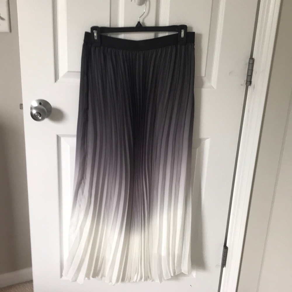 WD.NY Long tie-dye skirt